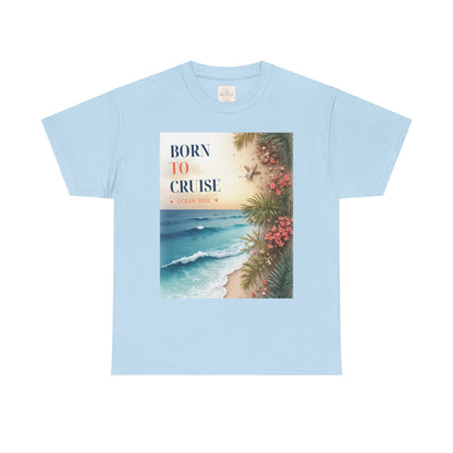 Born to Cruise Vintage Beach T-Shirt