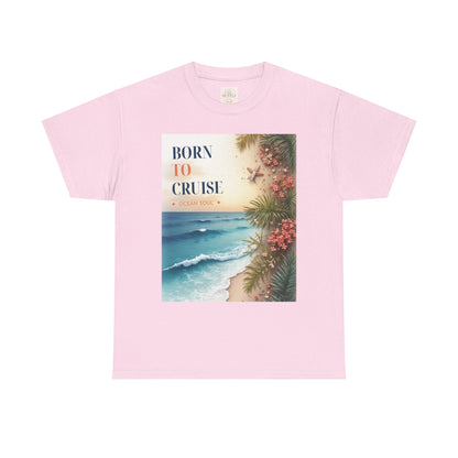 Born to Cruise Vintage Beach T-Shirt