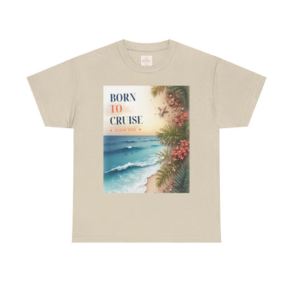 Born to Cruise Vintage Beach T-Shirt