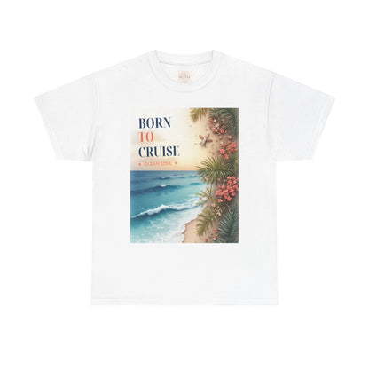 Born to Cruise Vintage Beach T-Shirt