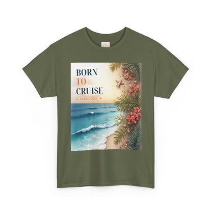Born to Cruise Vintage Beach T-Shirt