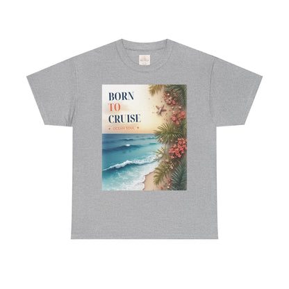 Born to Cruise Vintage Beach T-Shirt