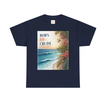 Born to Cruise Vintage Beach T-Shirt