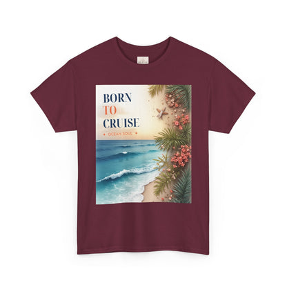 Born to Cruise Vintage Beach T-Shirt